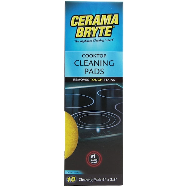 Cerama Bryte Ceramic Cooktop Cleaning Pads, PK10 29106